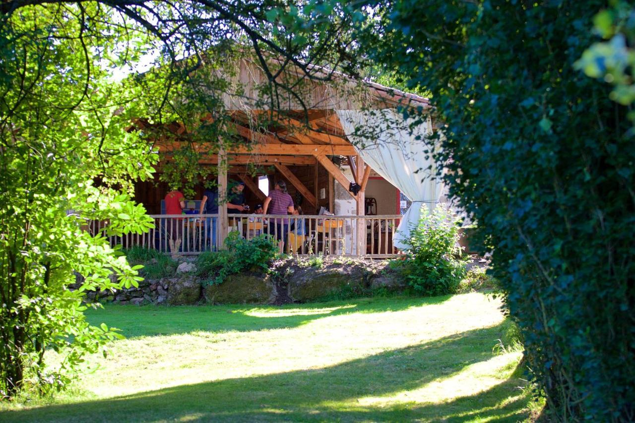 Camping De La Chagnee Saint-Aubin-le-Cloud Exteriör bild