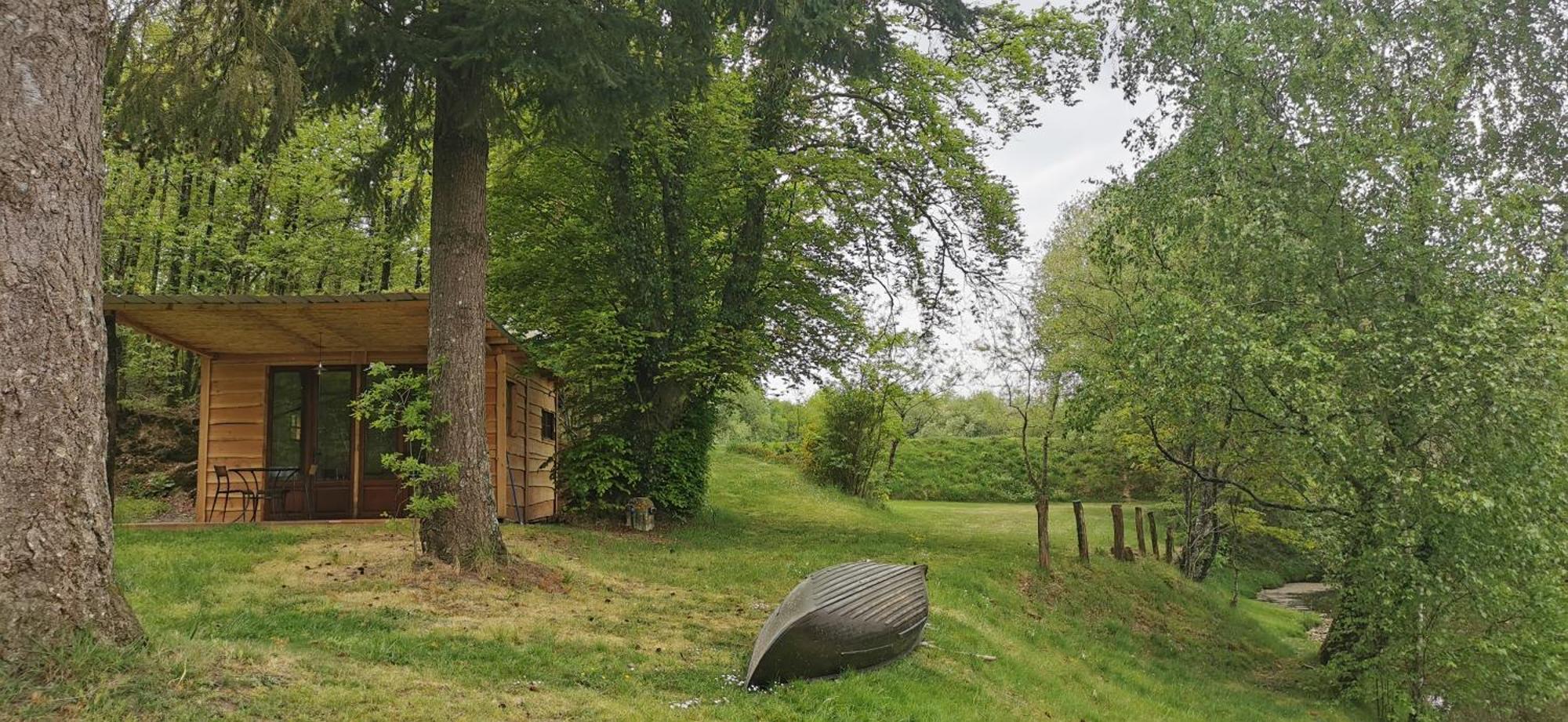 Camping De La Chagnee Saint-Aubin-le-Cloud Rum bild