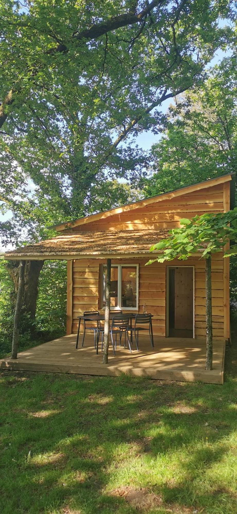 Camping De La Chagnee Saint-Aubin-le-Cloud Exteriör bild
