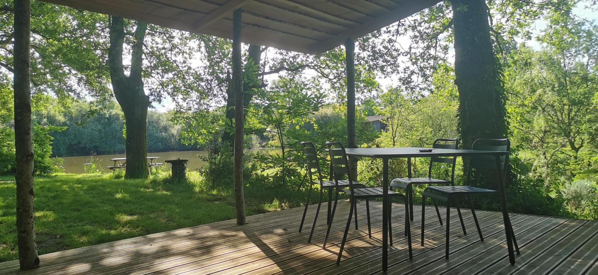 Camping De La Chagnee Saint-Aubin-le-Cloud Exteriör bild